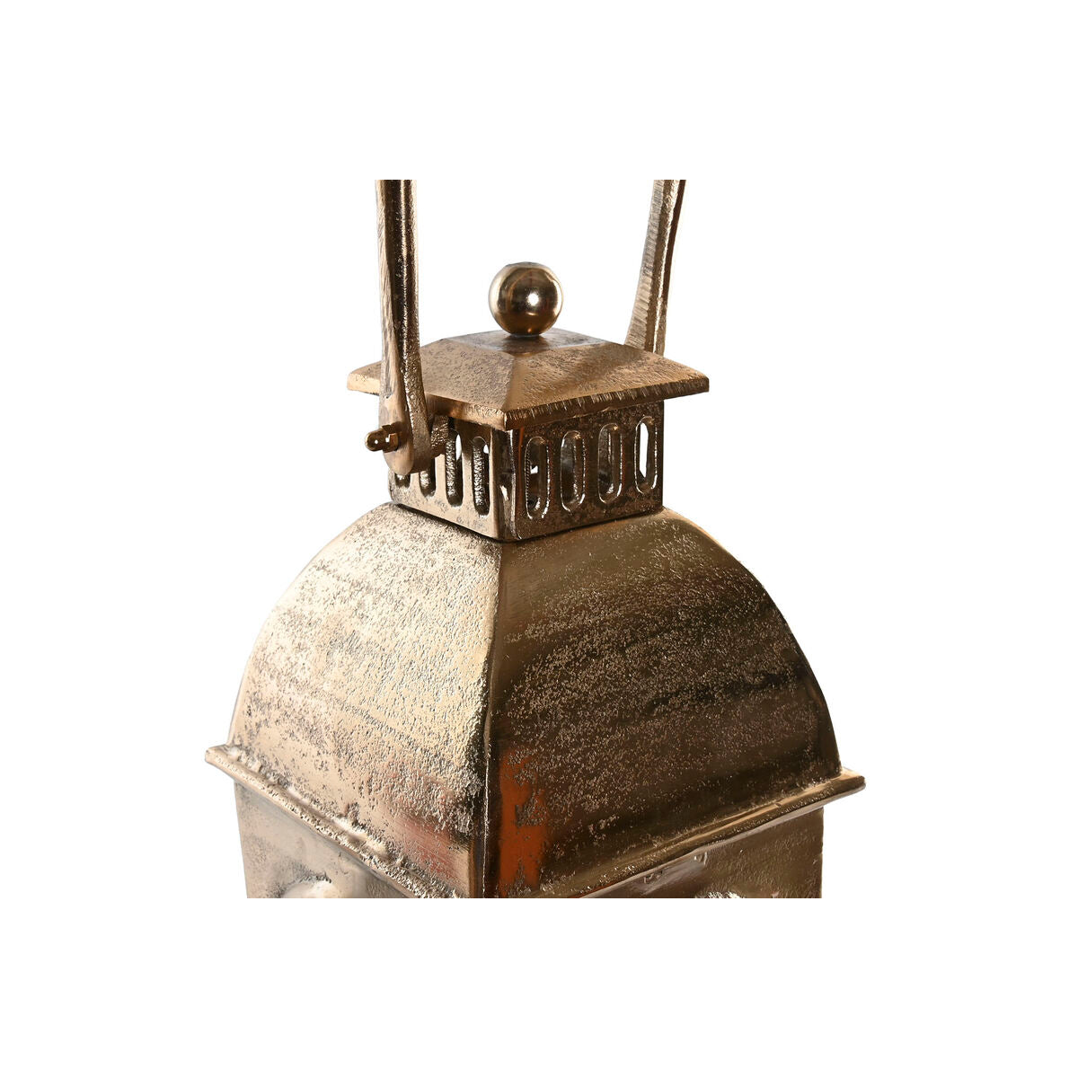 Lantern Home ESPRIT Golden Aluminium Crystal Vintage 17 x 17 x 78 cm