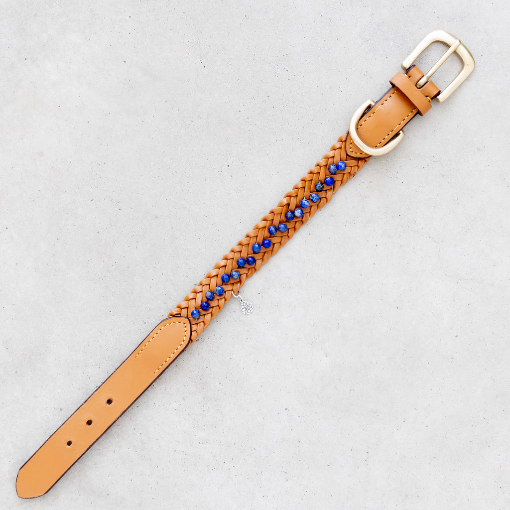 Nahkapanta lapislatsuli kivillä - Uli Design