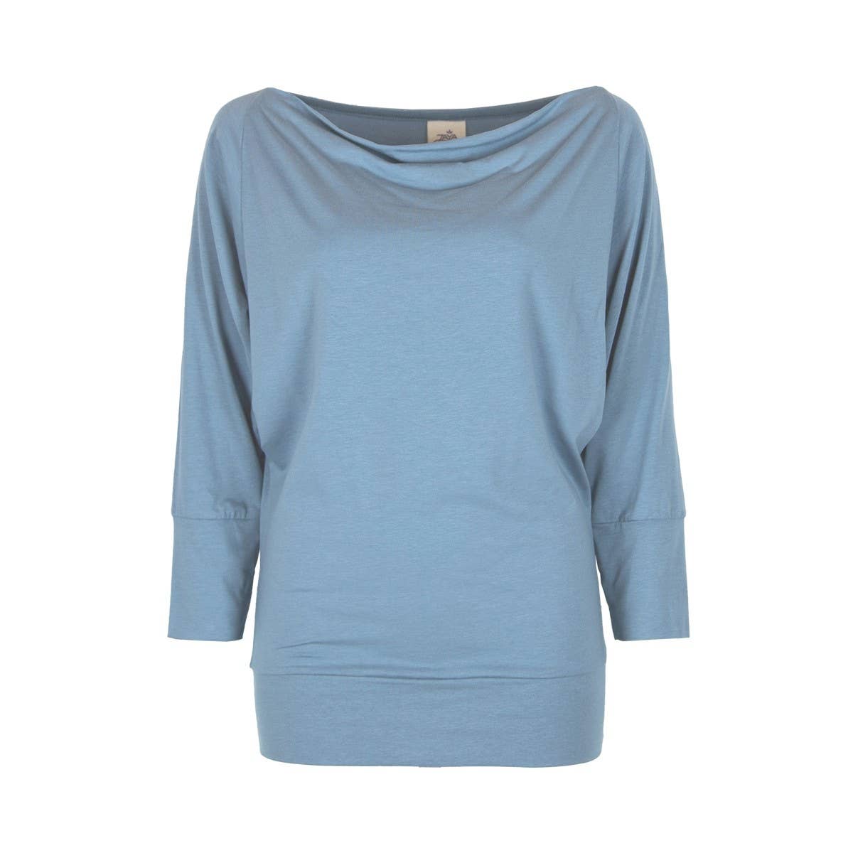 Viskoosibambu / ekopuuvillainen pusero  sopii joogaan