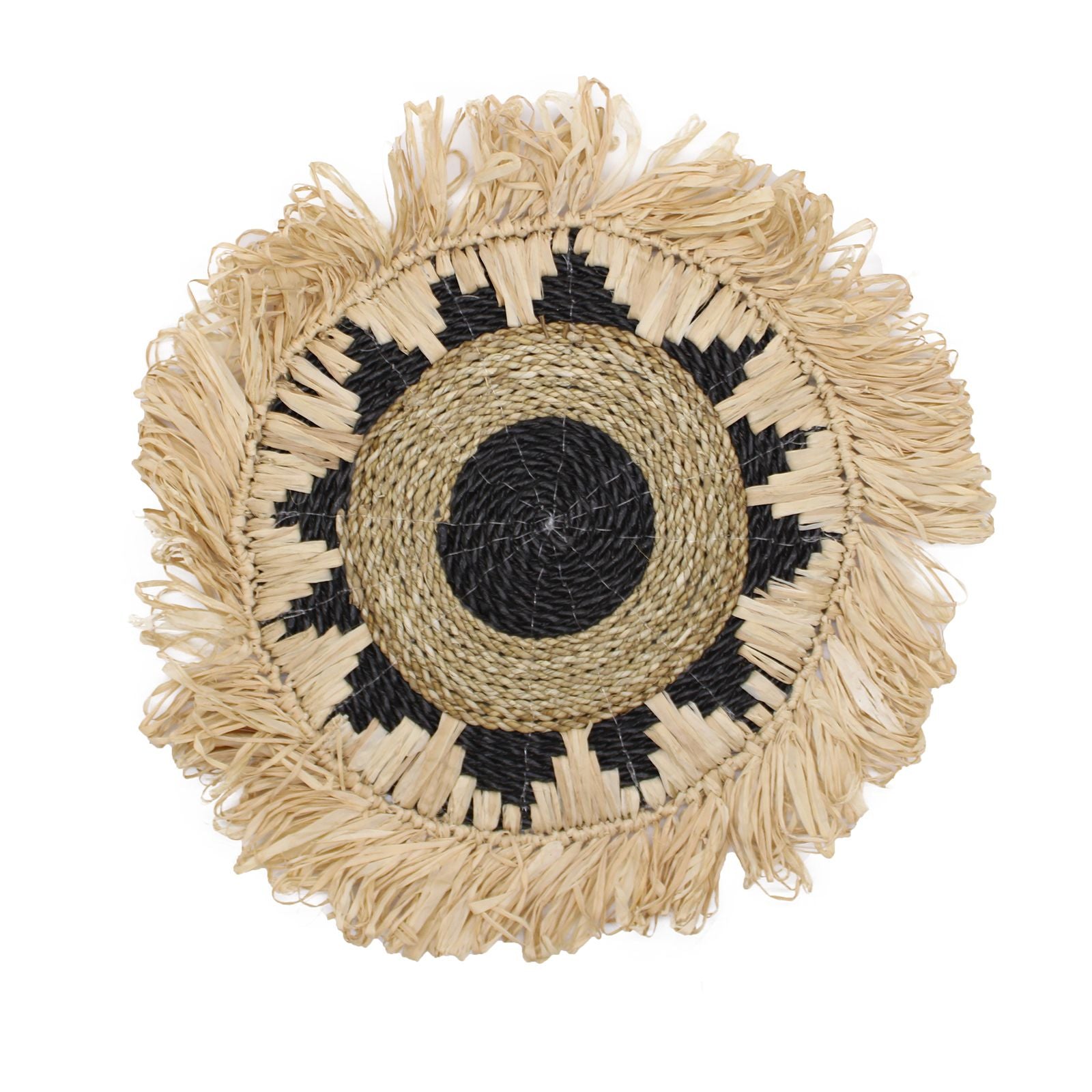 Kuuden luonnonmukaisen seinäkoristeen setti