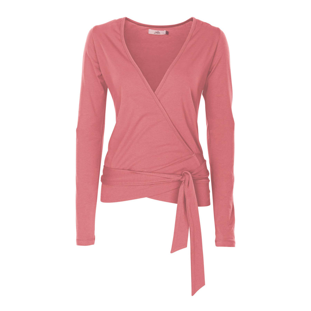 Klassinen jooga kietaisupusero luomupuuvillasta