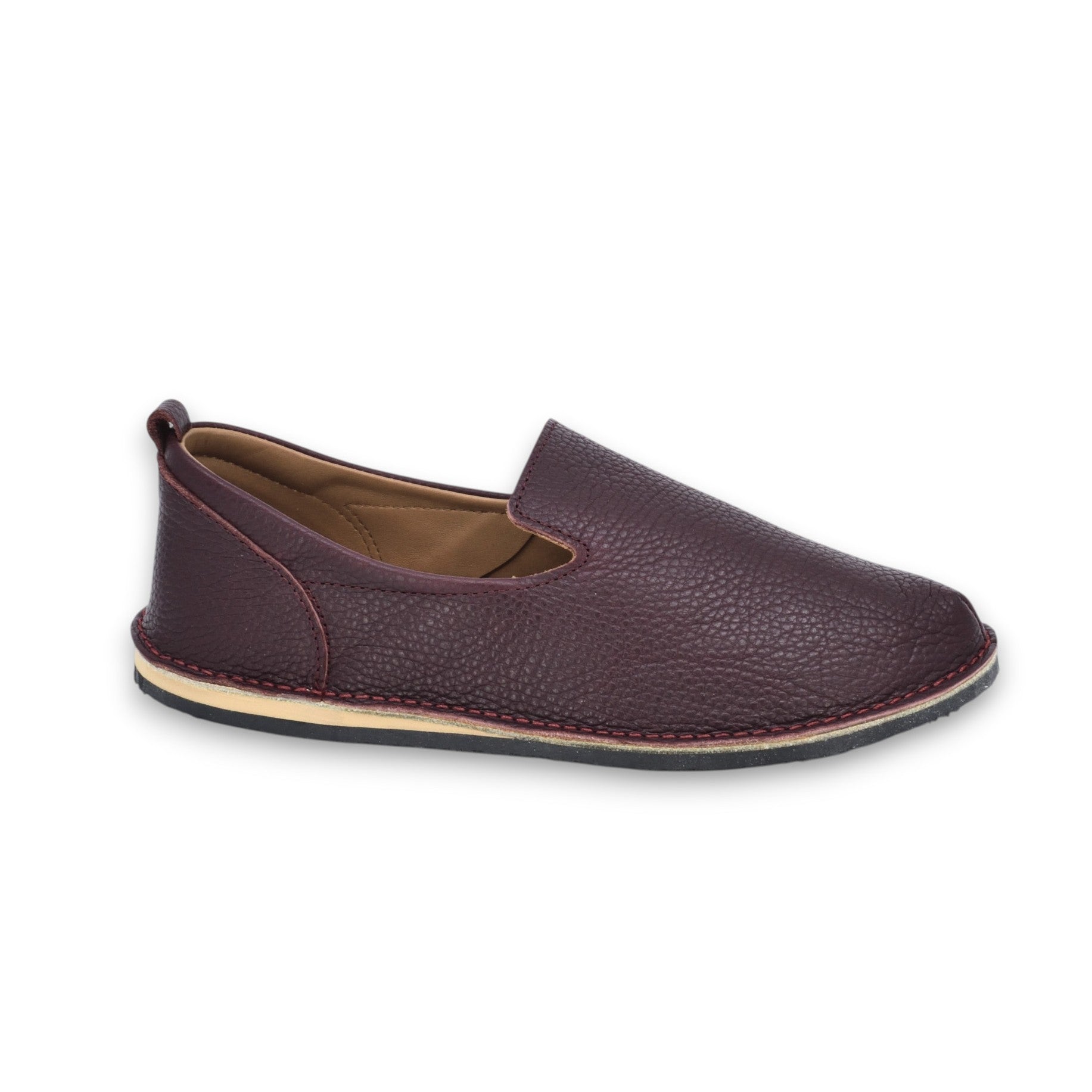 London - Classic shoes in the TOKU style - Cherry Red