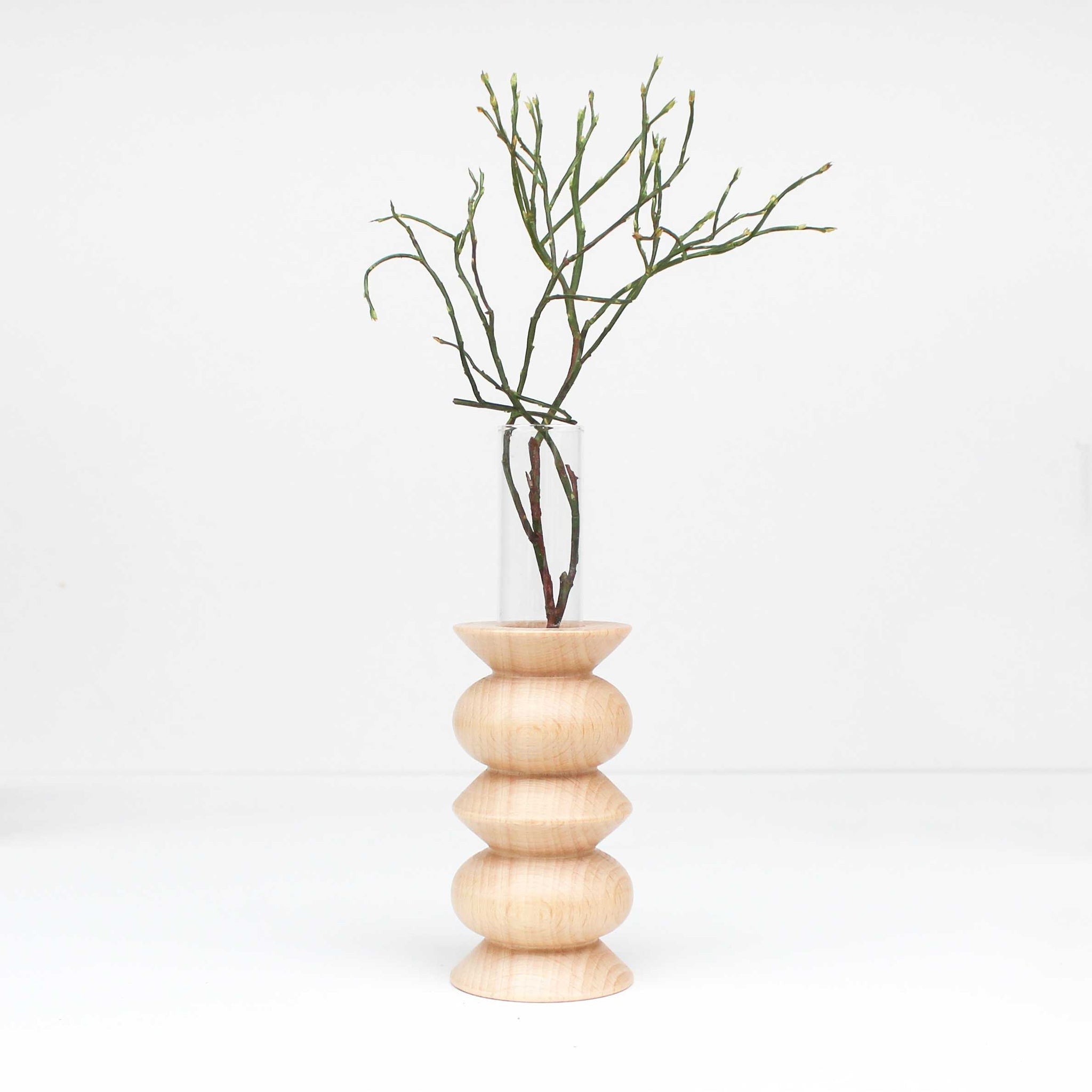 Totem Wooden Vase - Medium Nº 5