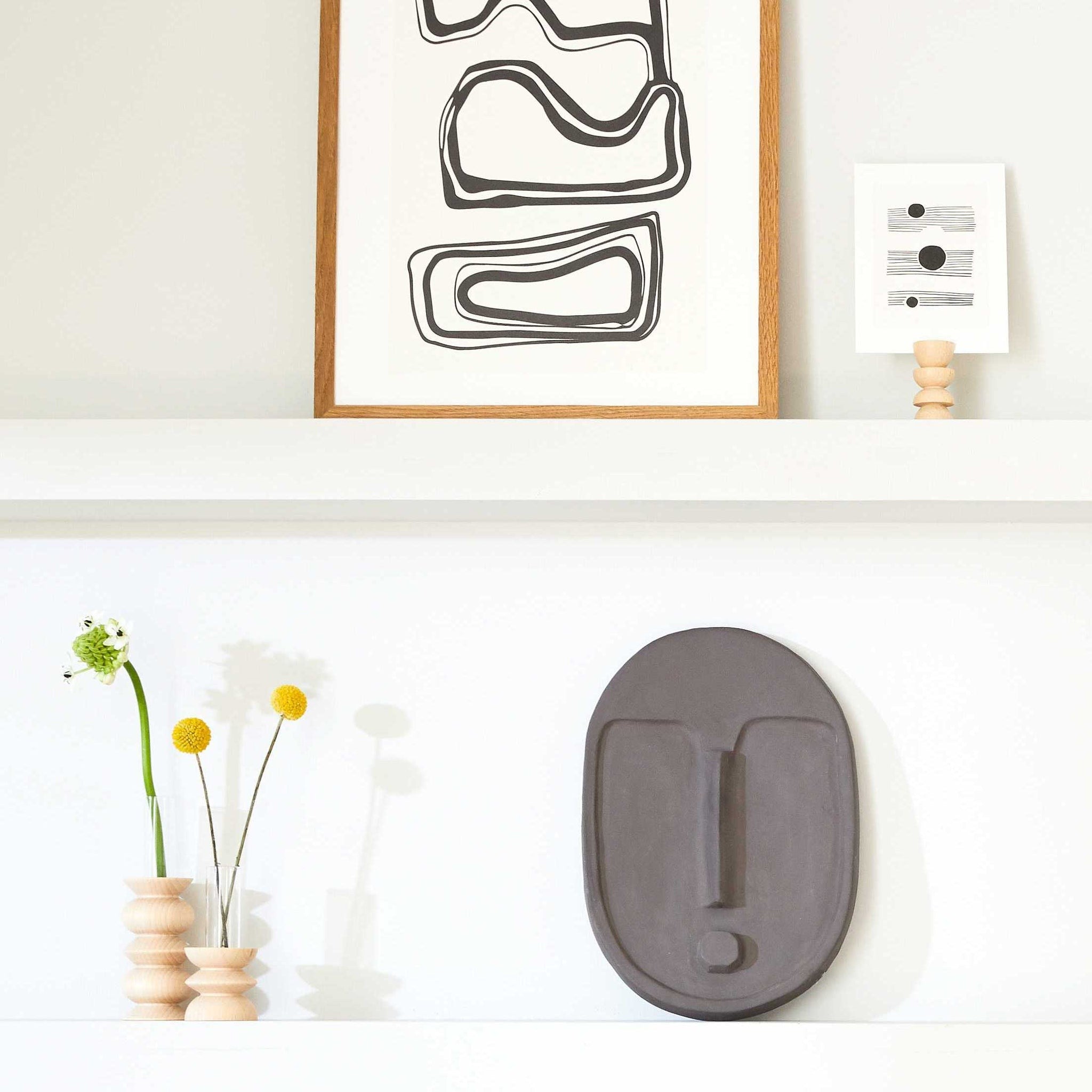 Totem Wooden Vase - Medium Nº 5